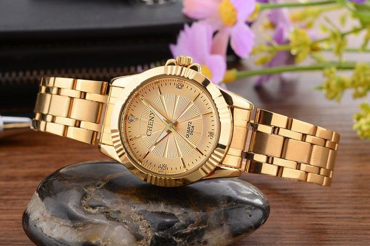 Luxury Brand Man Gold Dress Watches