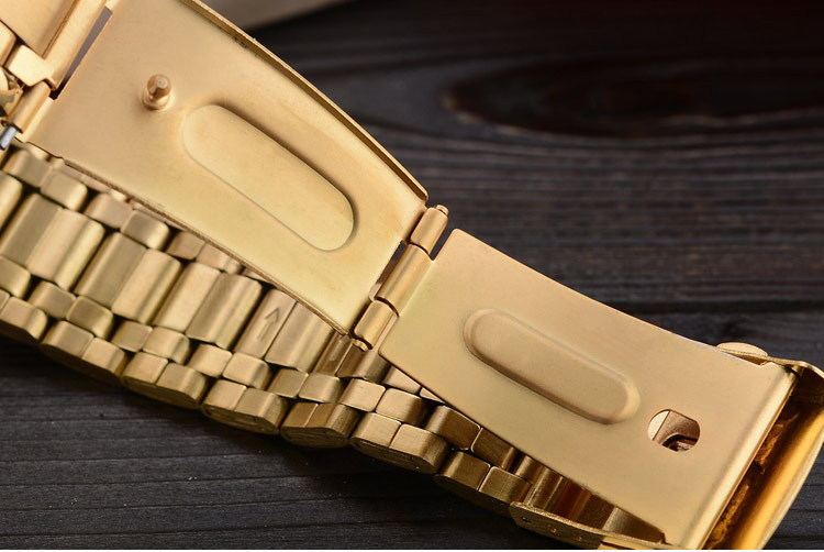 Luxury Brand Man Gold Dress Watches