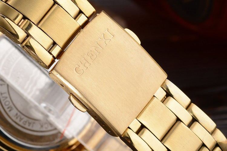 Luxury Brand Man Gold Dress Watches