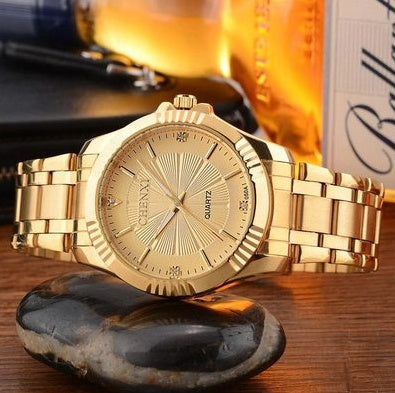 Luxury Brand Man Gold Dress Watches