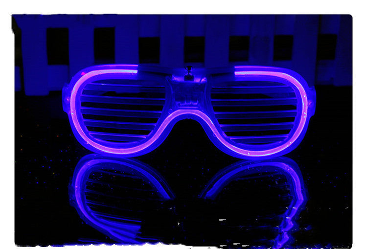 Luminous Shutter Shades Glow Glasses 