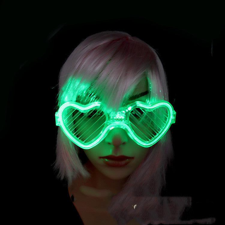 Luminous Shutter Shades Glow Glasses 