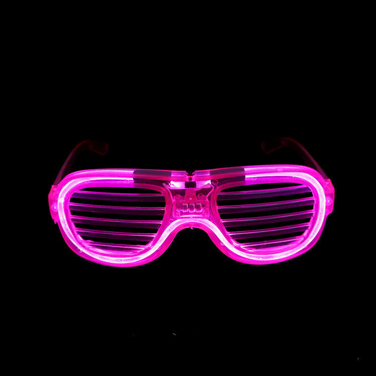Luminous Shutter Shades Glow Glasses 