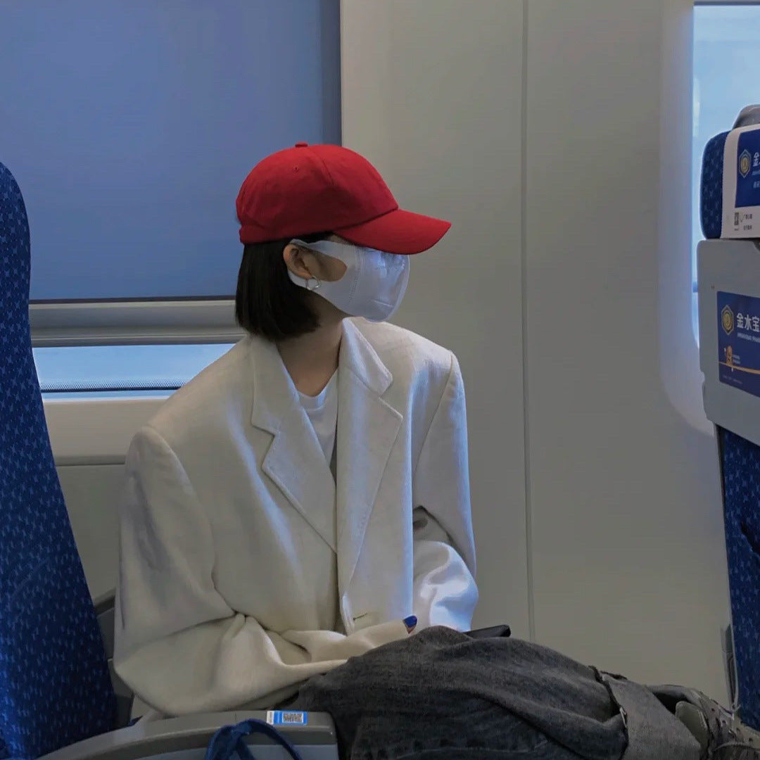 Hat Female Trendy Student Minimalist Sun Protection