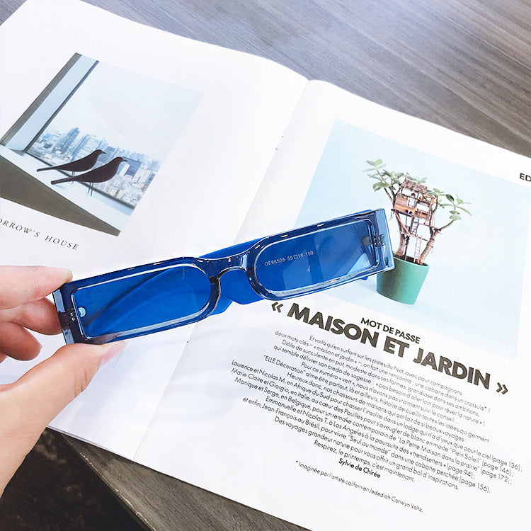 Rectangle Frame Fashion Sunglasses